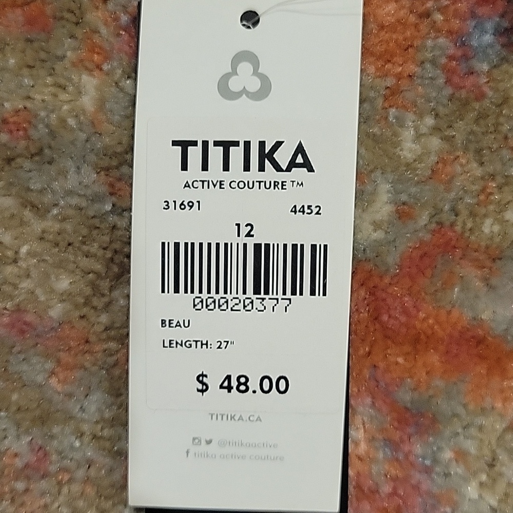 TITIKA V-NECK Wide Strap Sports Bra US 12 - Picture 4 of 4